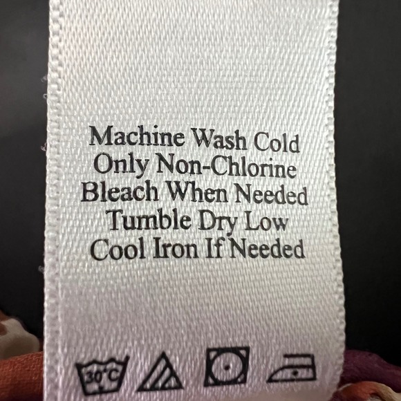 Coldwater Creek Floral Maxi Skirt Plus Size PXL Elastic Waist Cottagecore - Picture 7 of 7